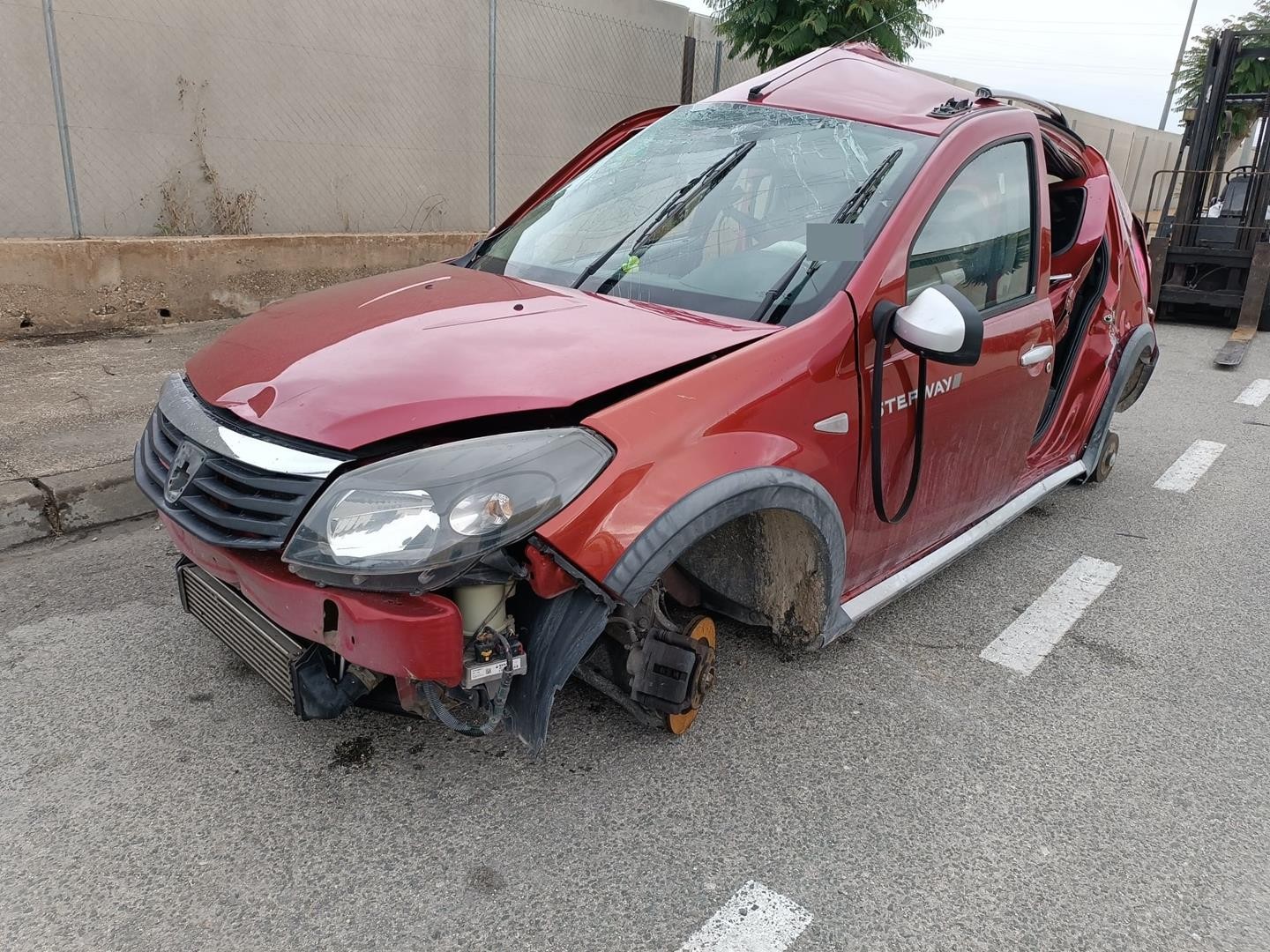 Peças - Elevador Traseiro Esquerdo Dacia Sandero