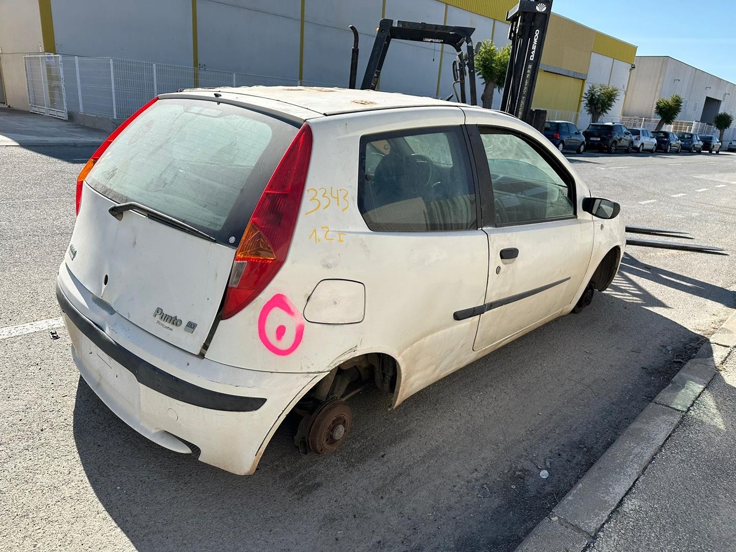 Peças - Farolim Traseiro Esquerdo Fiat Punto