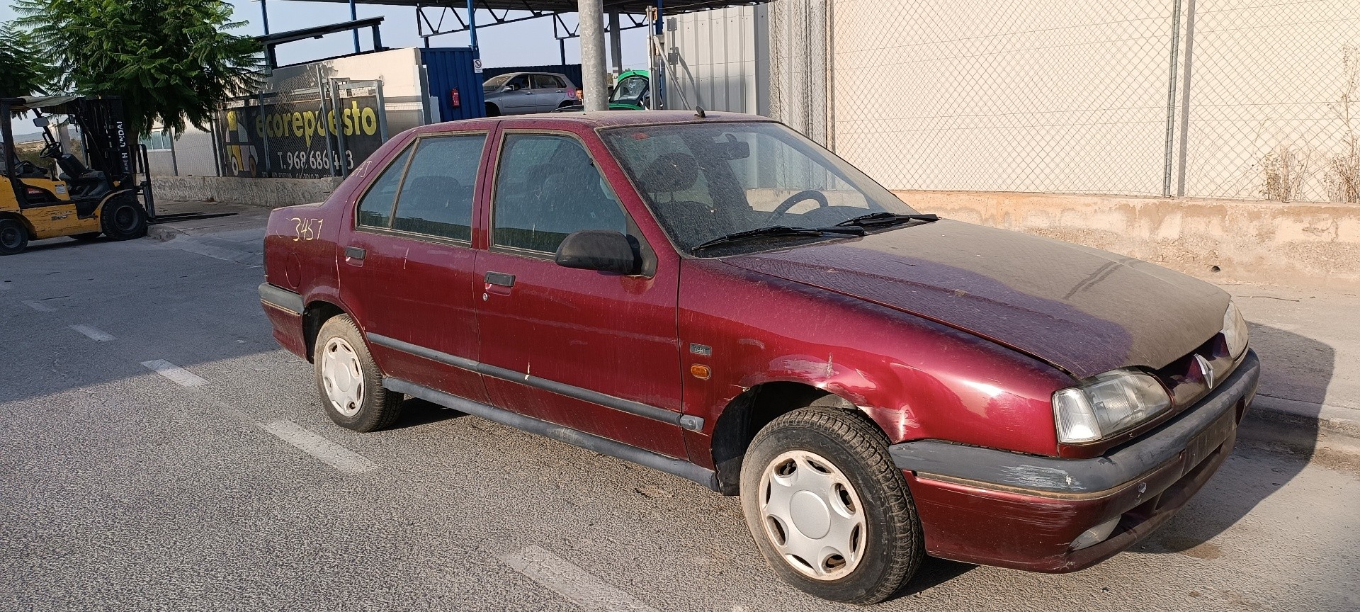 Peças - Reforço Para-Choques Traseiro Renault 19 Ii