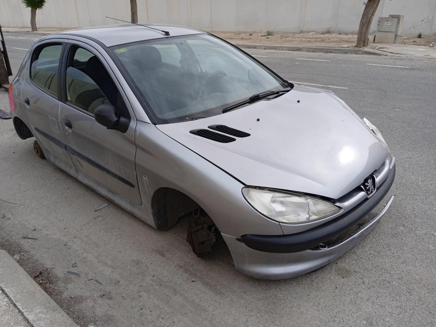 Peças - Reforço Para-Choques Traseiro Peugeot 206 Fastback