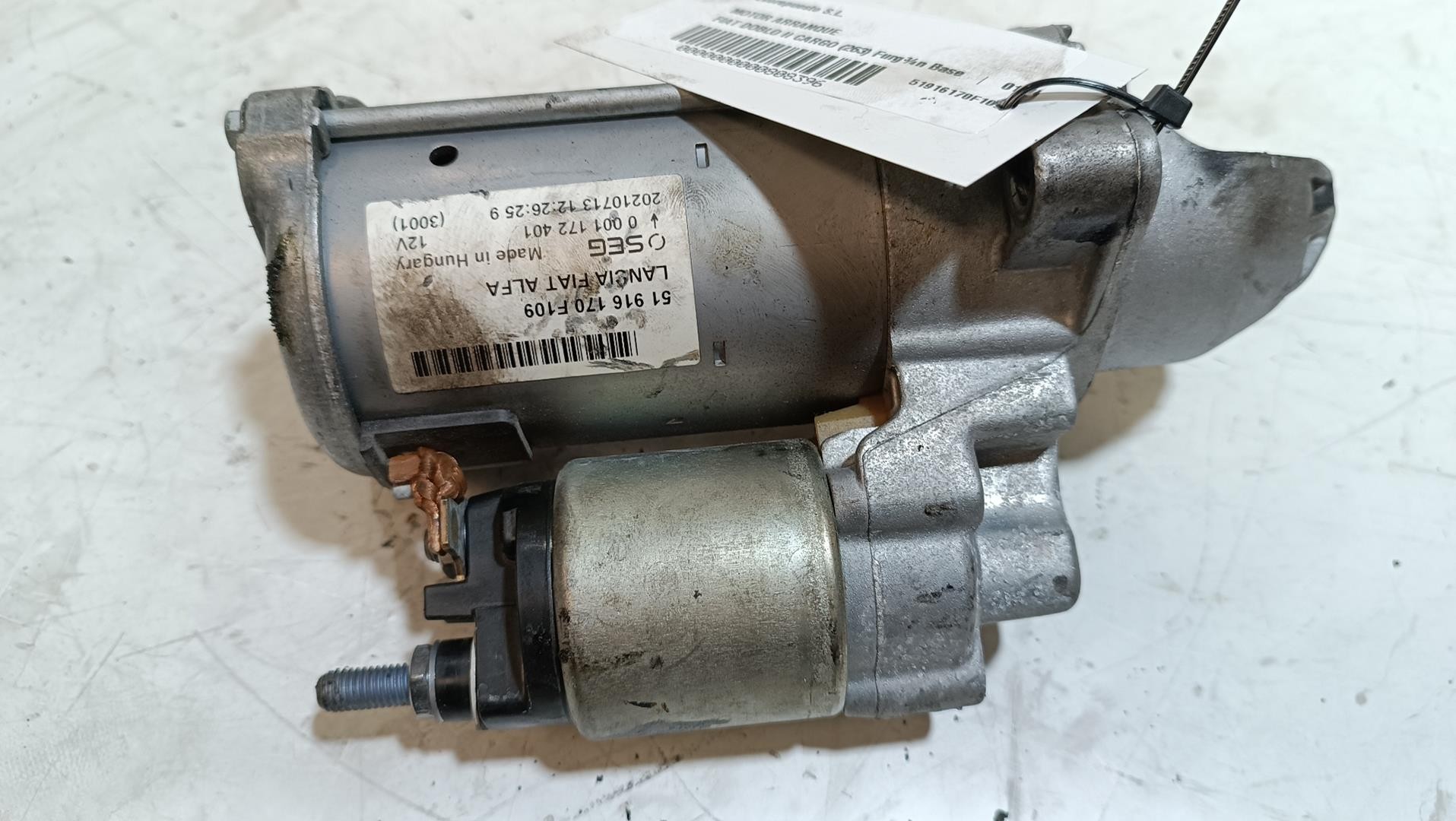 MOTOR DE ARRANQUE FIAT DOBLO CAJACHASIS