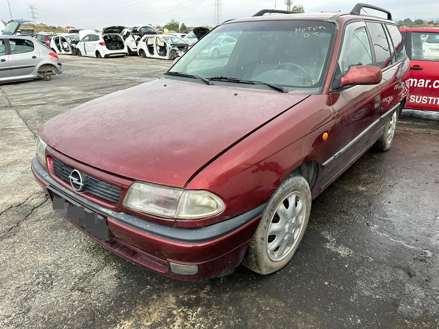 Peças - Guarda-Lamas Frente Esquerdo Opel Astra G Fastback