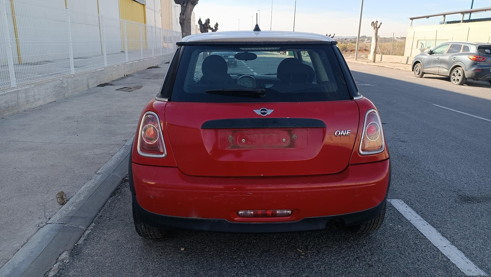 Peça - Reforço Para-Choques Traseiro Mini Mini