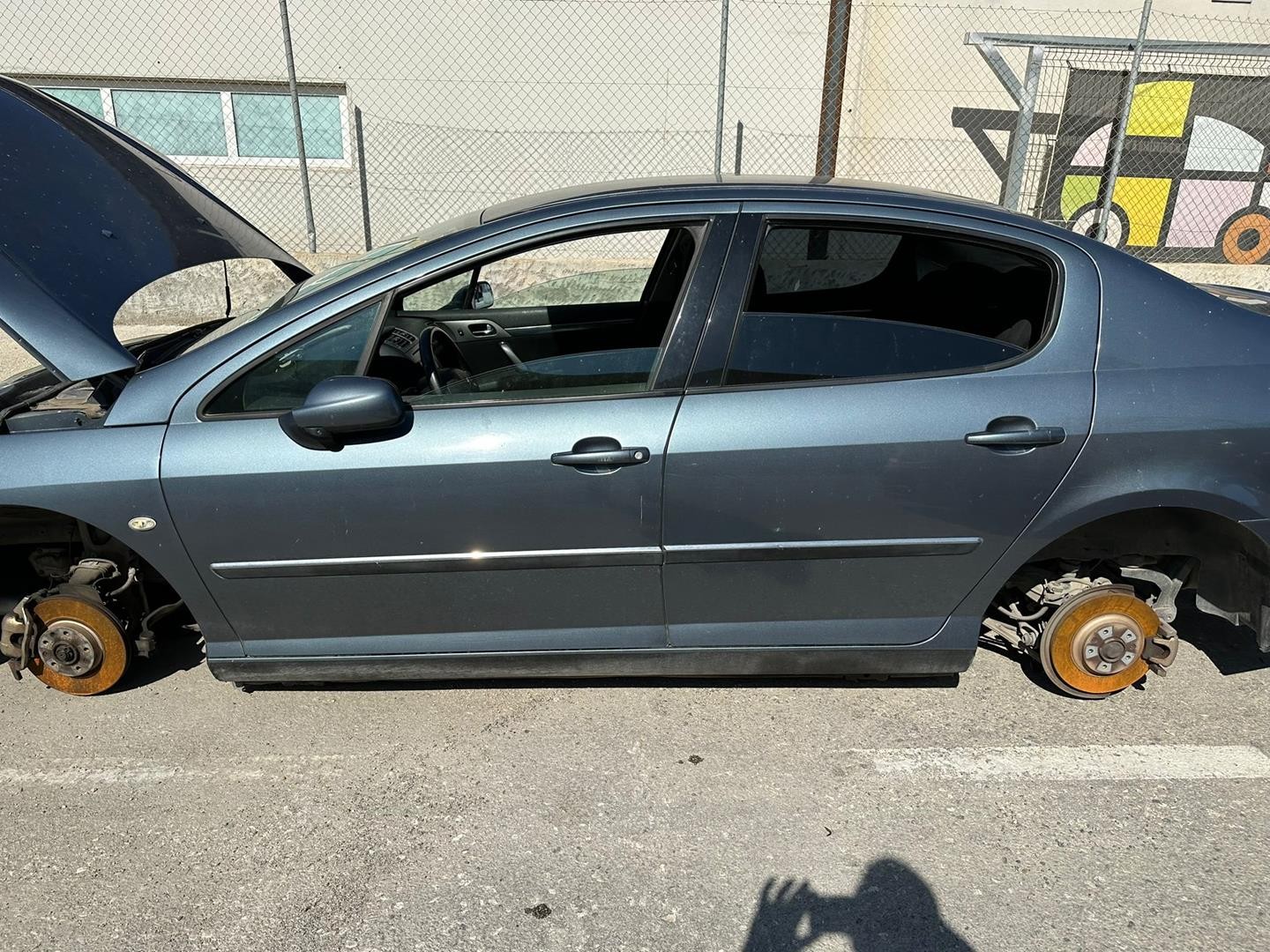 Peças - Porta Traseira Esquerda Peugeot 407