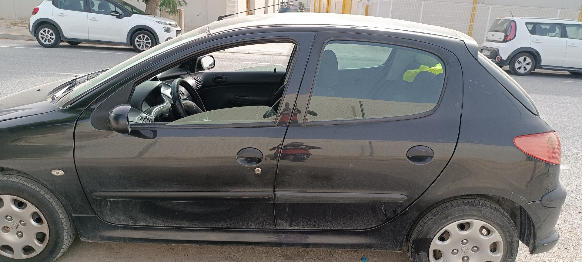 Peça - Porta Traseira Esquerda Peugeot 206 Fastback