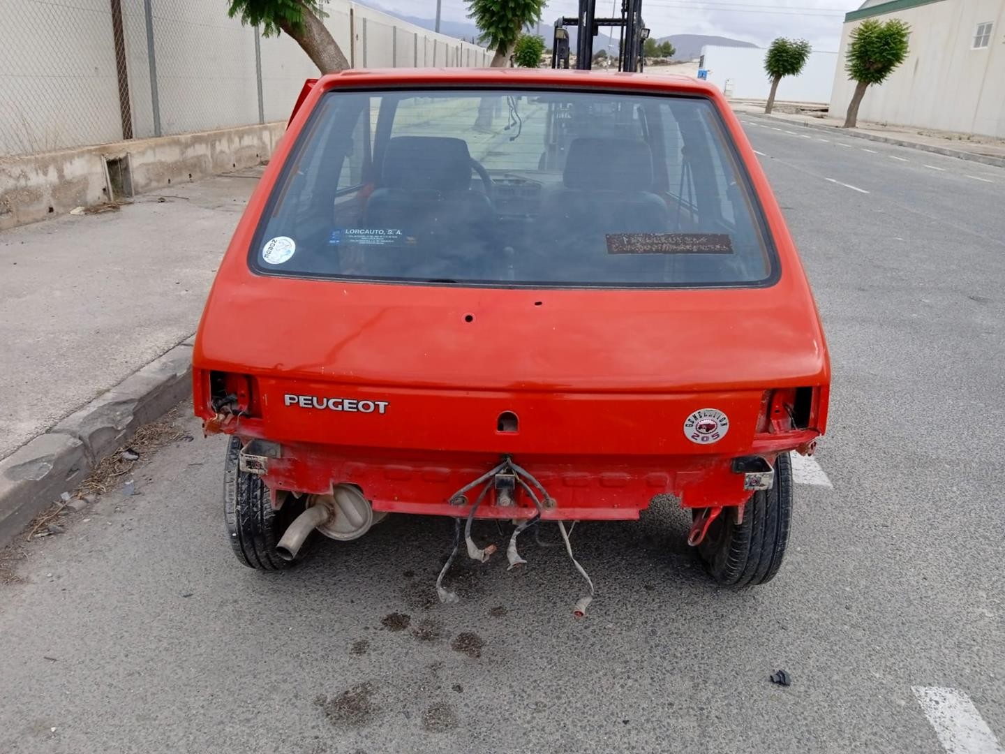 Peças - Mala Traseira Peugeot 205 Ii